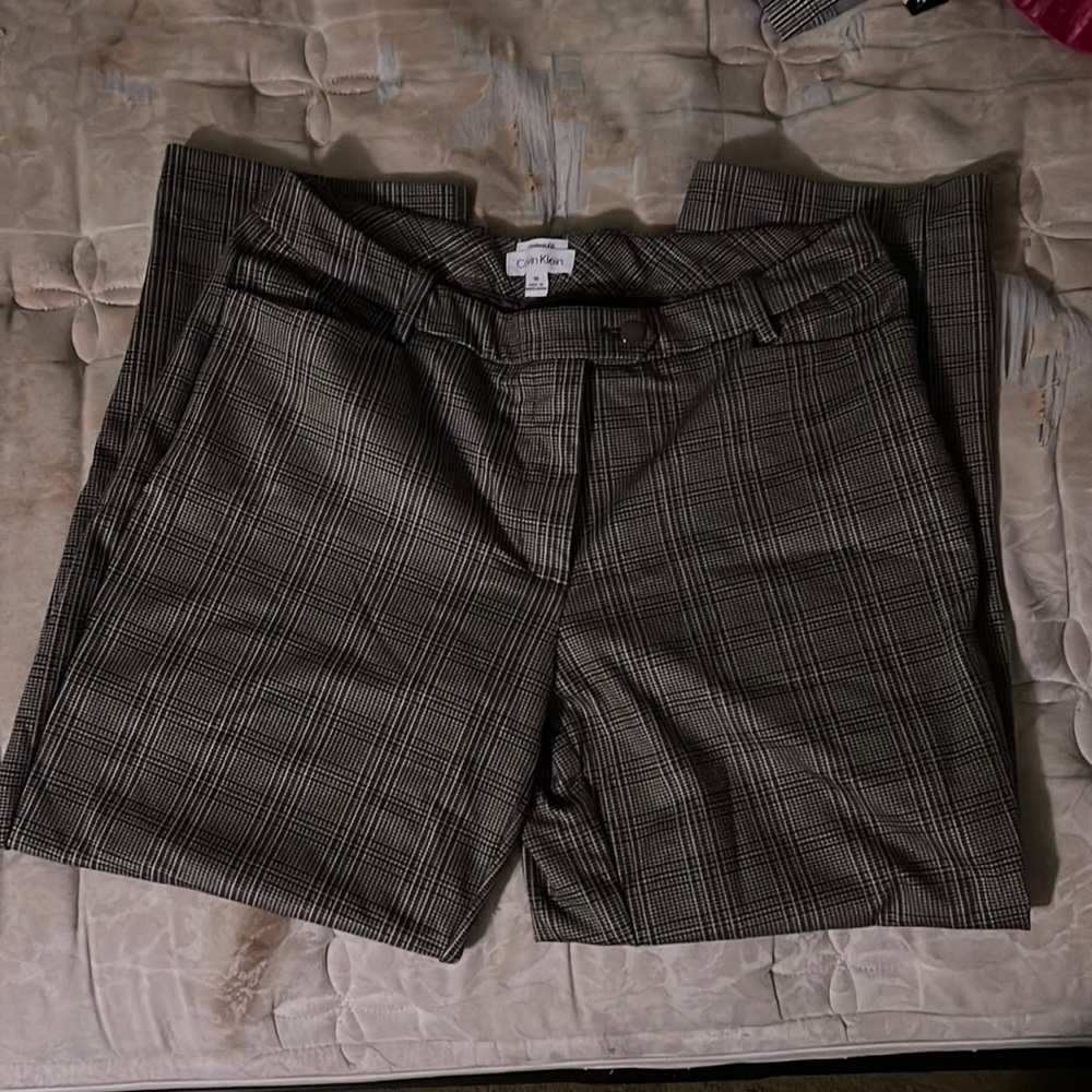 Calvin Klein Plaid Pants